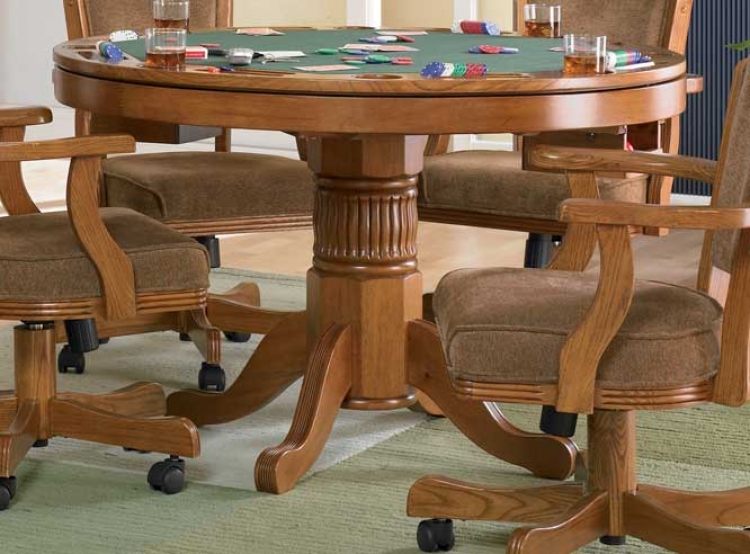 Mitchell 3-in-One Game Table - Oak