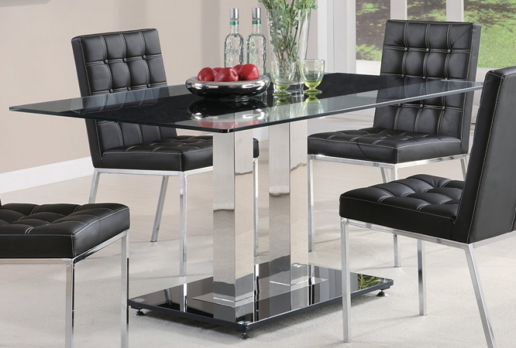 Rolien Chrome Dining Table