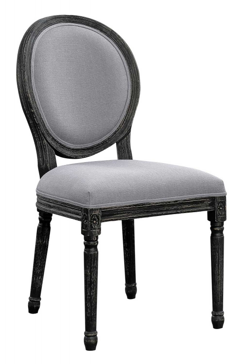Dayton Side Chair - Antique Black/Grey