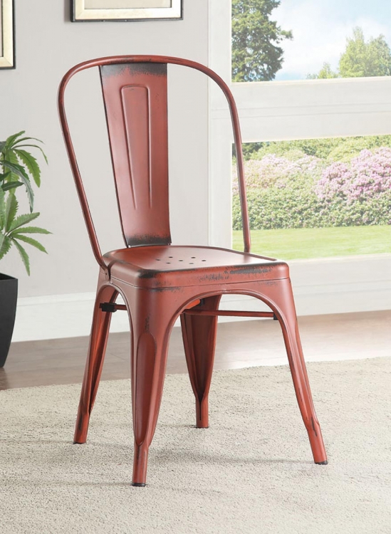 Oswego Side Chair - Red