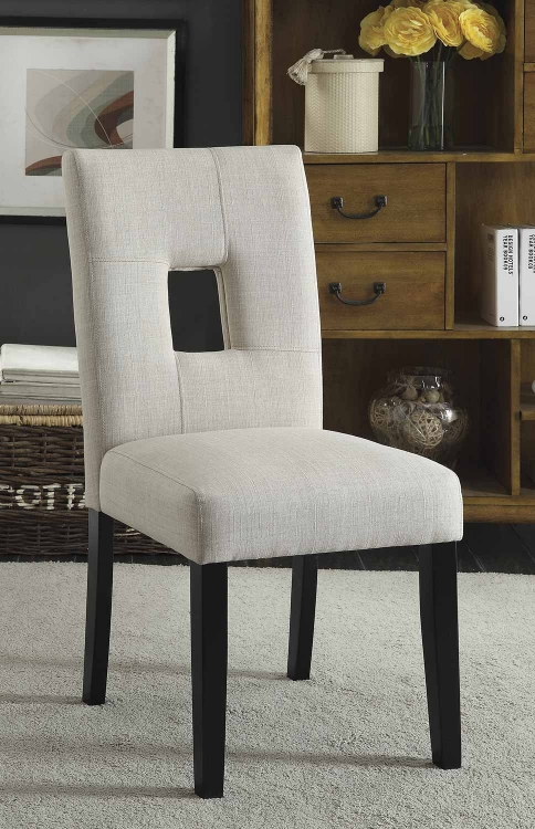 Andenne Dining Chair - Beige/Black