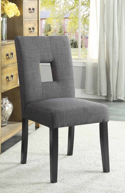 Andenne Dining Chair - Grey/Black