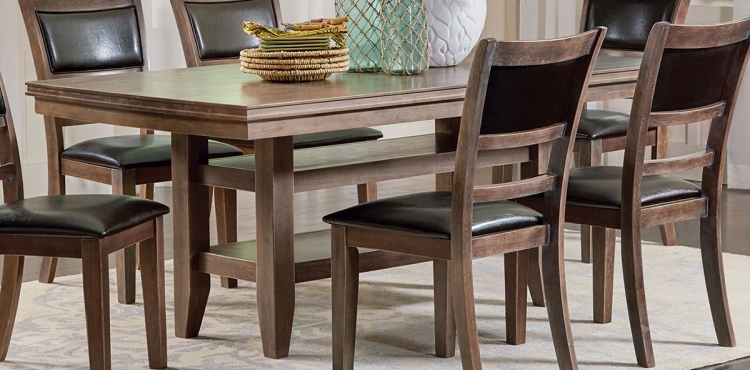 Bustamante Dining Table - Drifted Sand