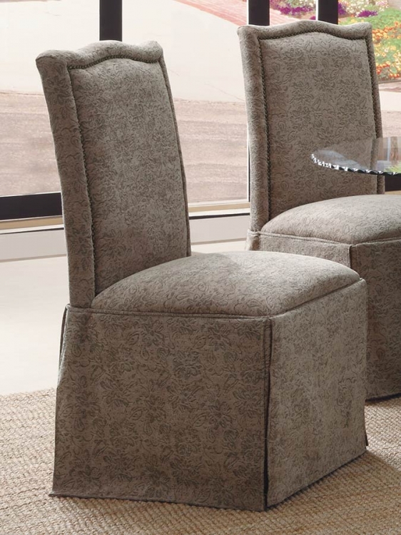 Slauson Upholstered Parson Chair - Fabric B