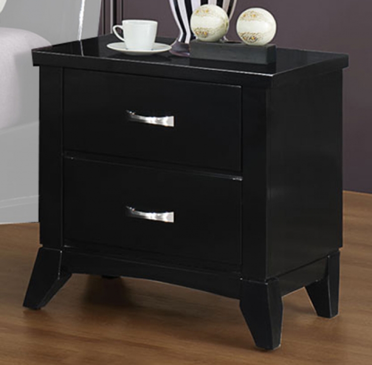 Eleanor Night Stand - Black