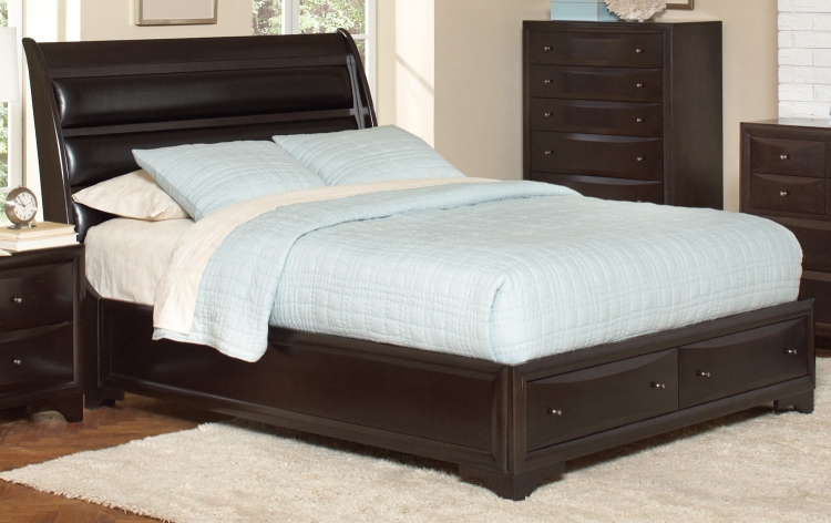 Webster Bed - Maple