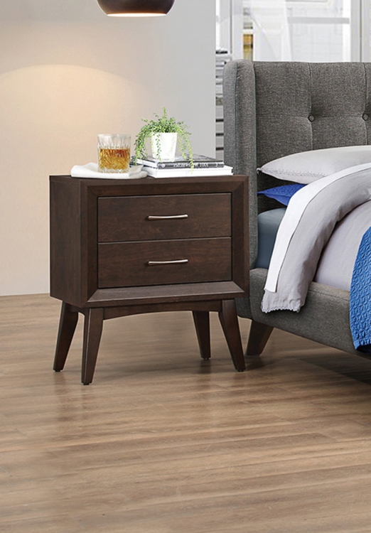 Carrington Nightstand - Coffee