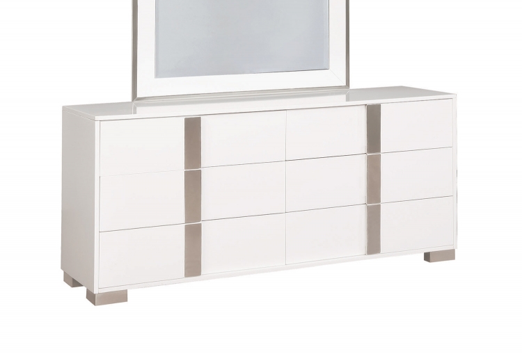 Traynor Dresser - Glossy White