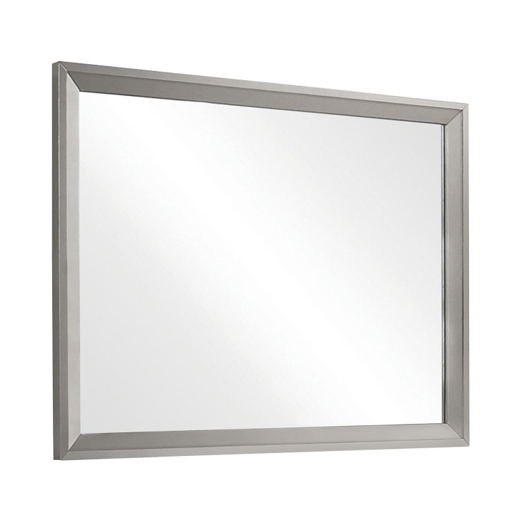 Ramon Mirror - Metallic Sterling