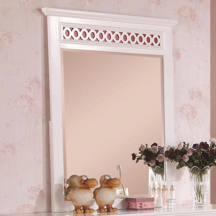 Madeline Mirror - White