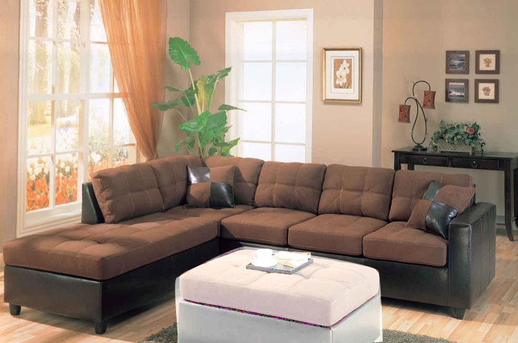 Harlow Sectional - Chocolate