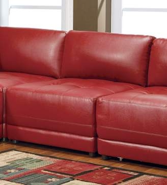 Kayson Armless Chair - Red