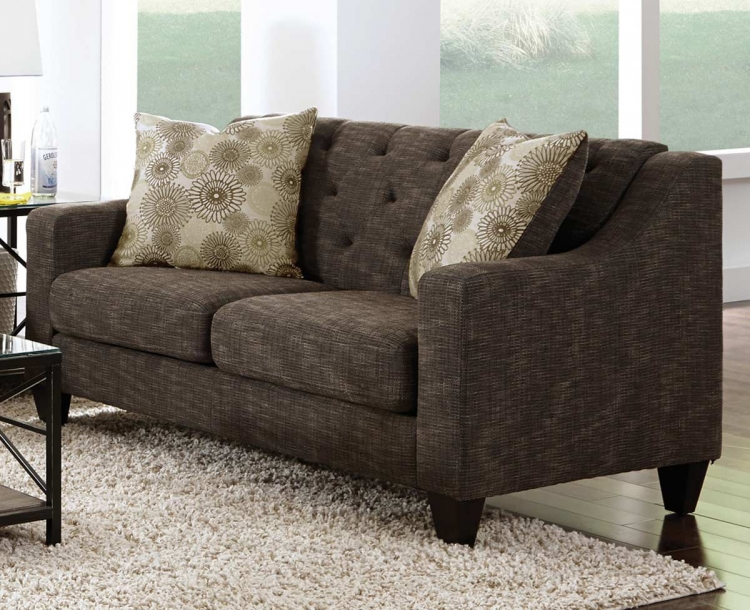 Avondale Love Seat - Charcoal