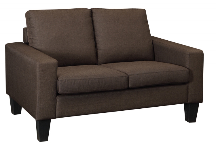 Bachman Love Seat - Chocolate