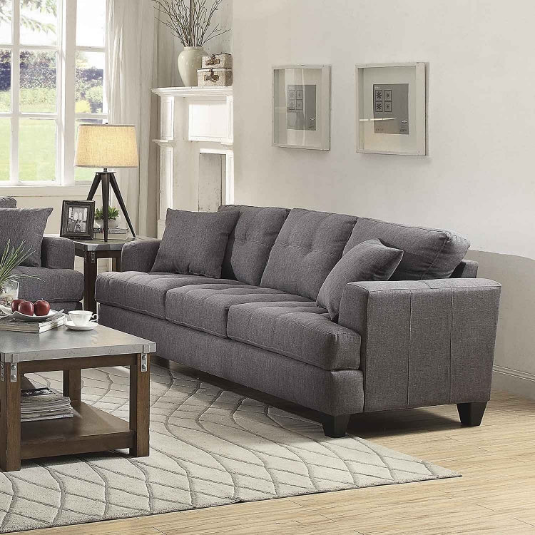 Samuel Sofa - Charcoal