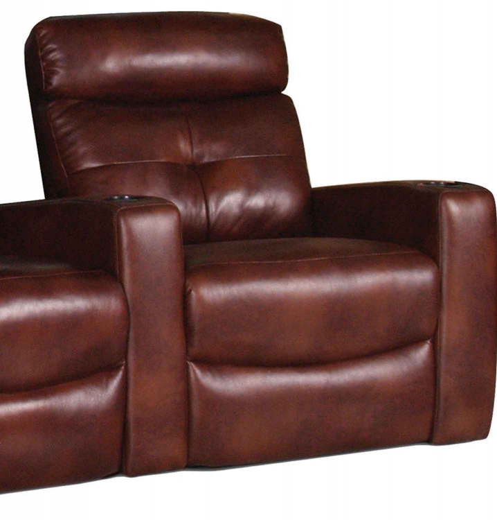 Palmer Right Recliner - Tri-Tone Brown