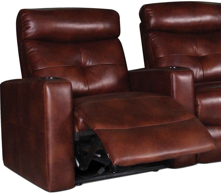 Palmer Left Recliner - Tri-Tone Brown