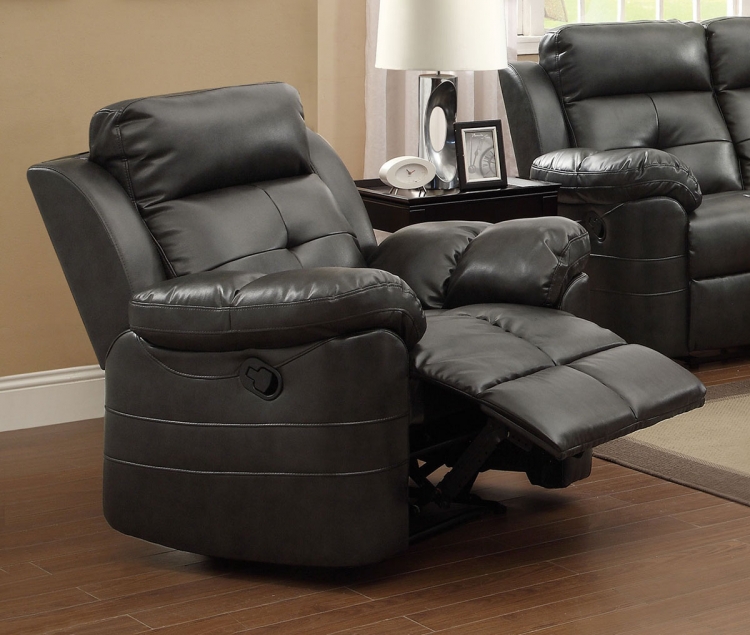 Keating Motion Recliner - Charcoal