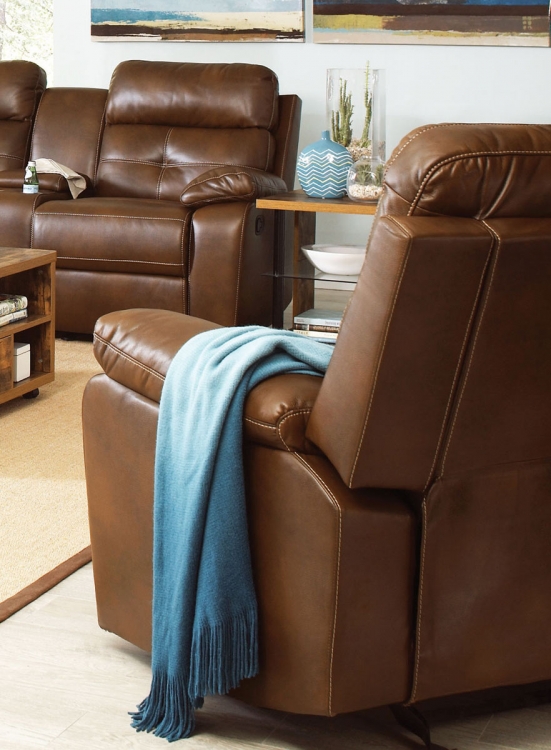 Damiano Recliner - Brown
