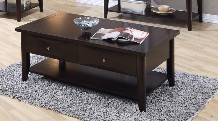Whitehall Coffee Table - Cappuccino