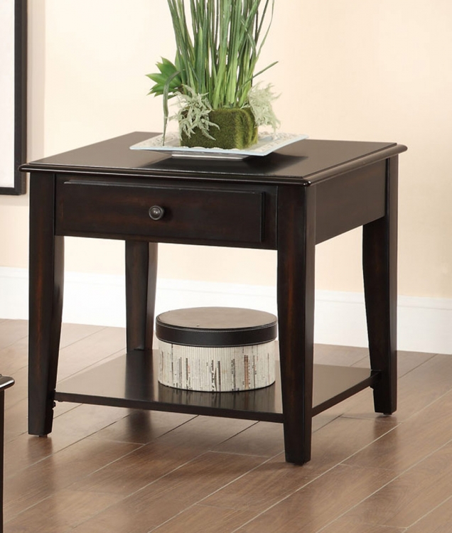 702397 End Table - Merlot