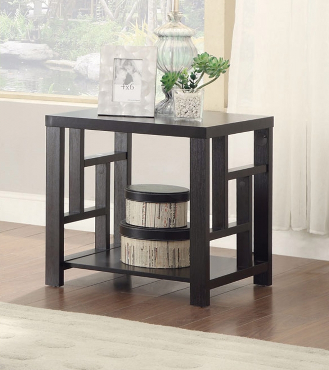 703537 End Table - Cappuccino
