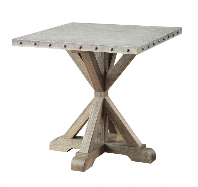 703747 End Table - Driftwood