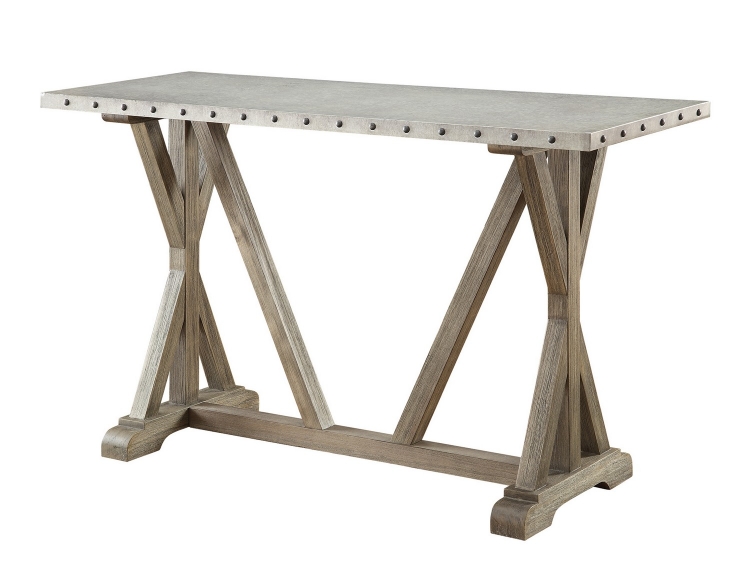703749 Sofa Table - Driftwood