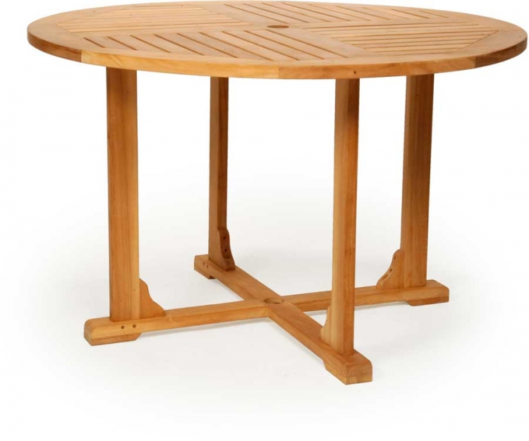 Teak Round Dining Table - 60