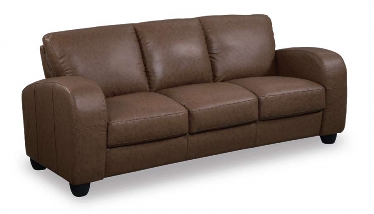 GF-399 Sofa - Brown Leather Match