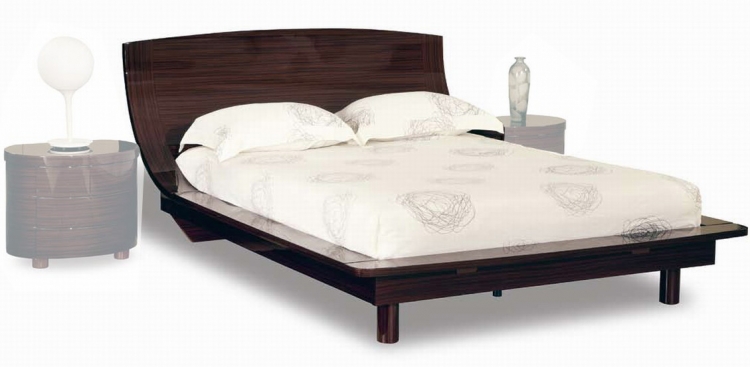 B110 Bed - Dark Brown