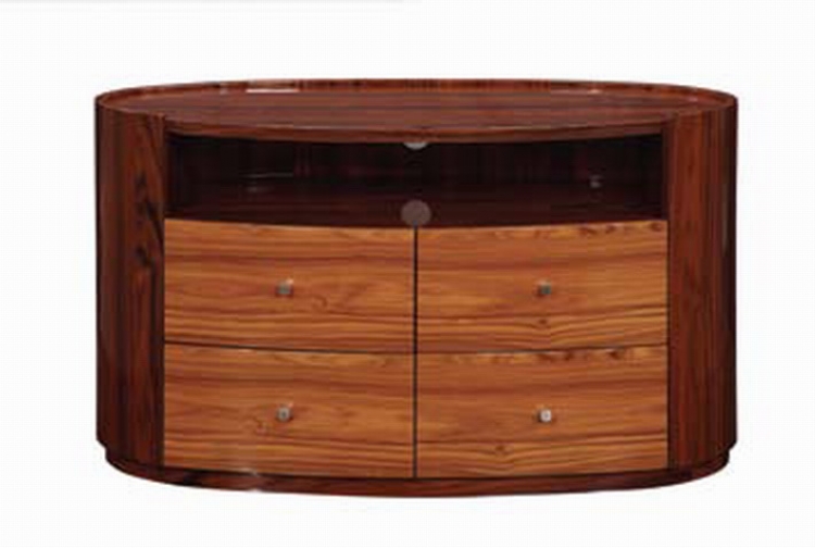 B92 Entertainment Unit - Two Tone Brown