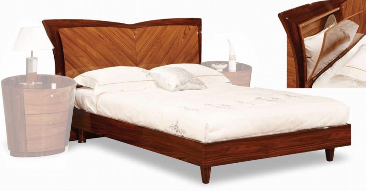 B92 Bed - Two Tone Brown