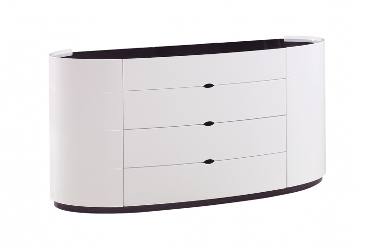 Gia Dresser - White/Wenge