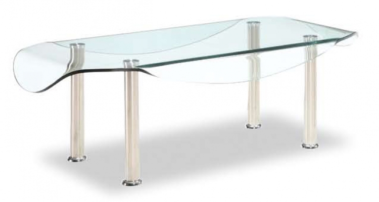 CB020 Coffee Table - Clear Glass