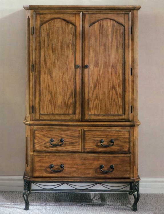 Camelot Armoire in Oak