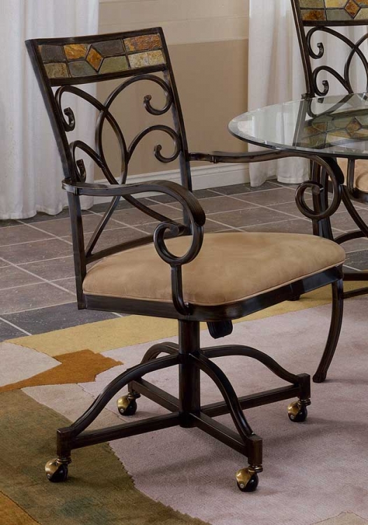 Pompei Caster Dining Chair