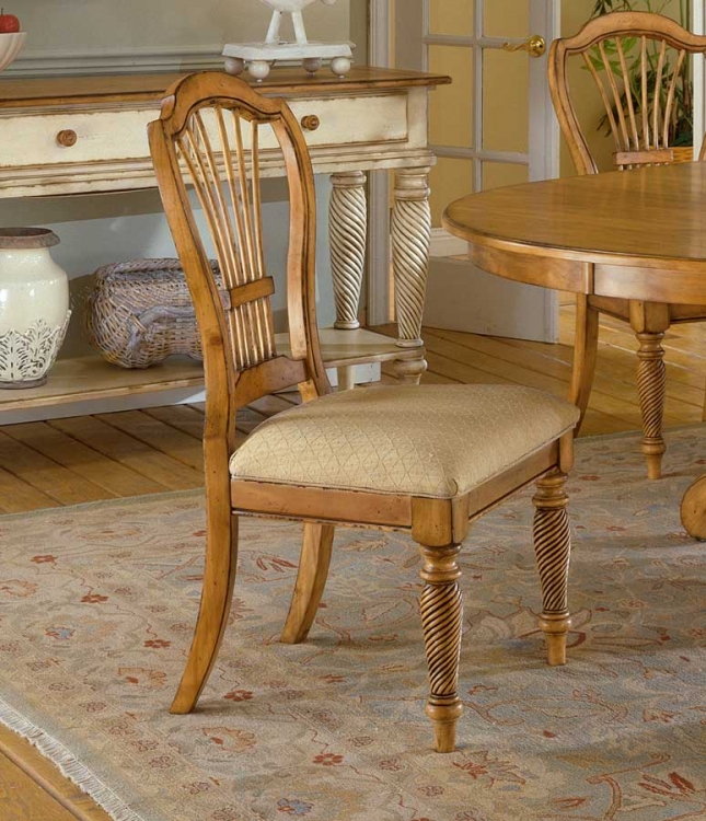 Wilshire Side Chair - Antique Pine