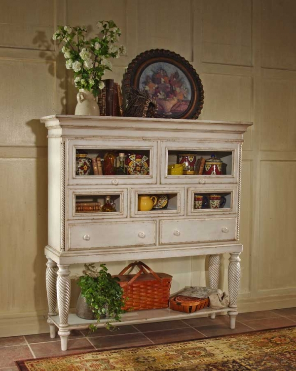 Wilshire Sideboard Cabinet - Antique White
