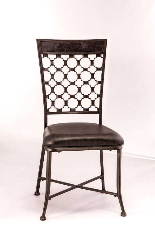 Brescello Dining Chair - Charcoal/Blue Stone