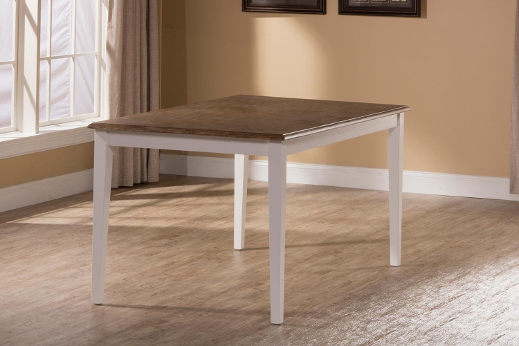 Bayberry-Embassy Rectangle Dining Table - White