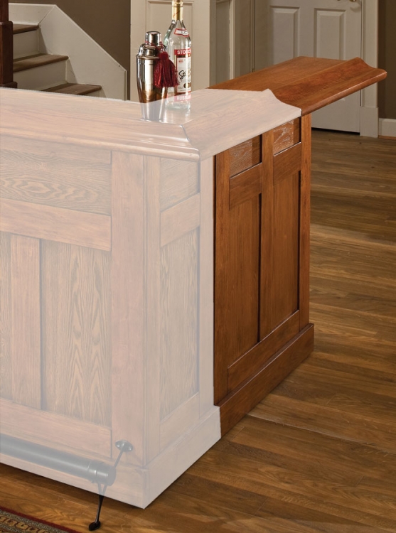 Hillsdale Classic Oak Large Bar Side