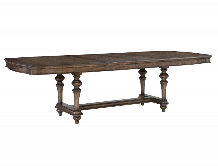 Heath Court Dining Table - Brown Oak