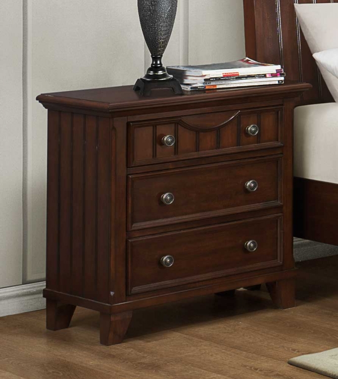 Alyssa Night Stand - Cherry