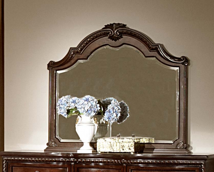 Hampstead Court Mirror - Cherry