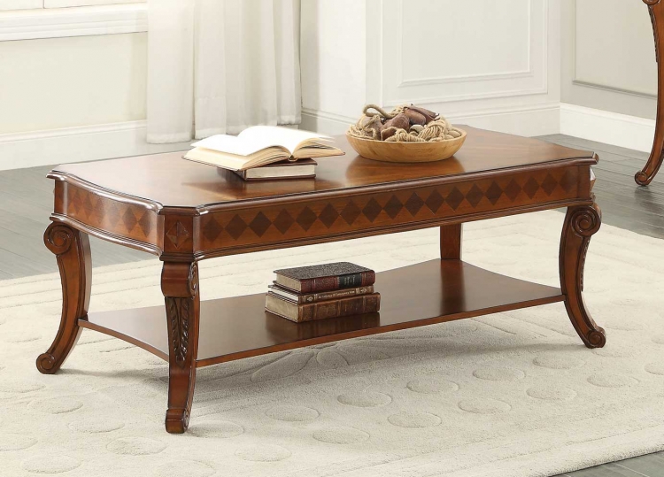 Rutherford Cocktail Table - Classic Cherry