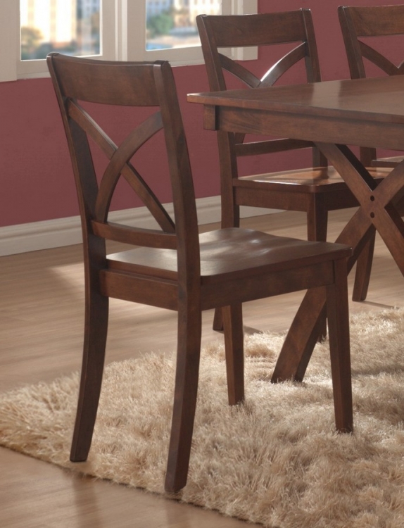 Pell Side Chair in X-Back Style