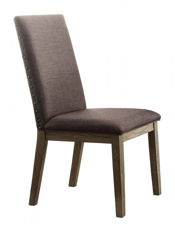 Anna Claire Side Chair - Driftwood/Grey