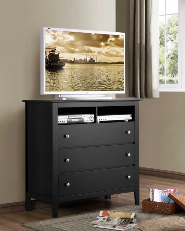 Harris TV Chest - Black