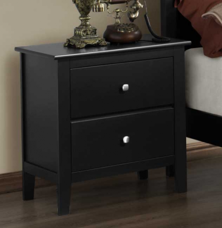 Harris Night Stand - Black